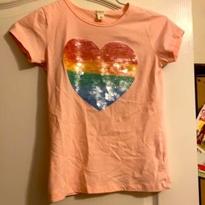 J. Crew Crew Cuts Valentines Shirt